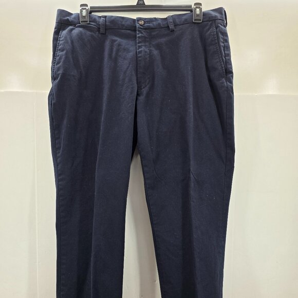 Polo Ralph Lauren Men's Chino Pants 38x32 Blue Stretch Classic Fit Flat Front - Picture 2 of 10